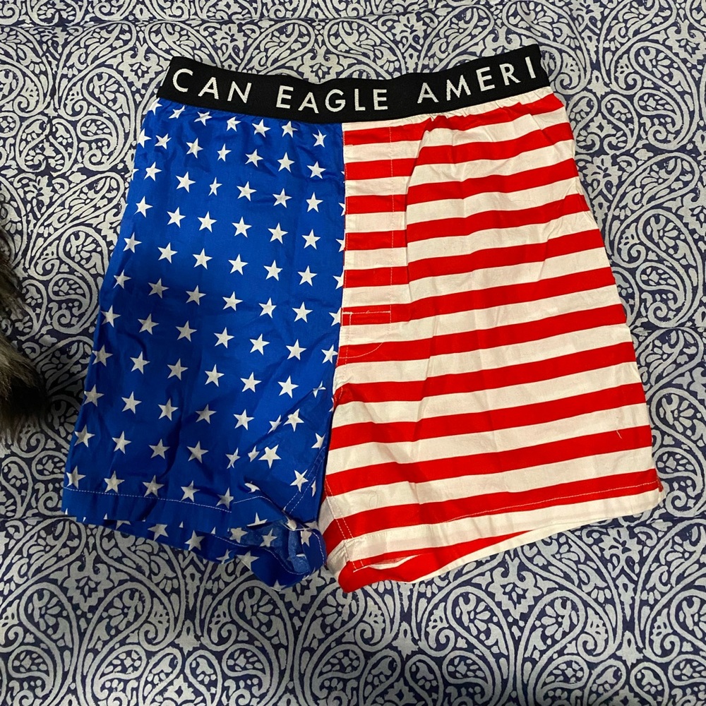2 pairs of American Eagle boxers